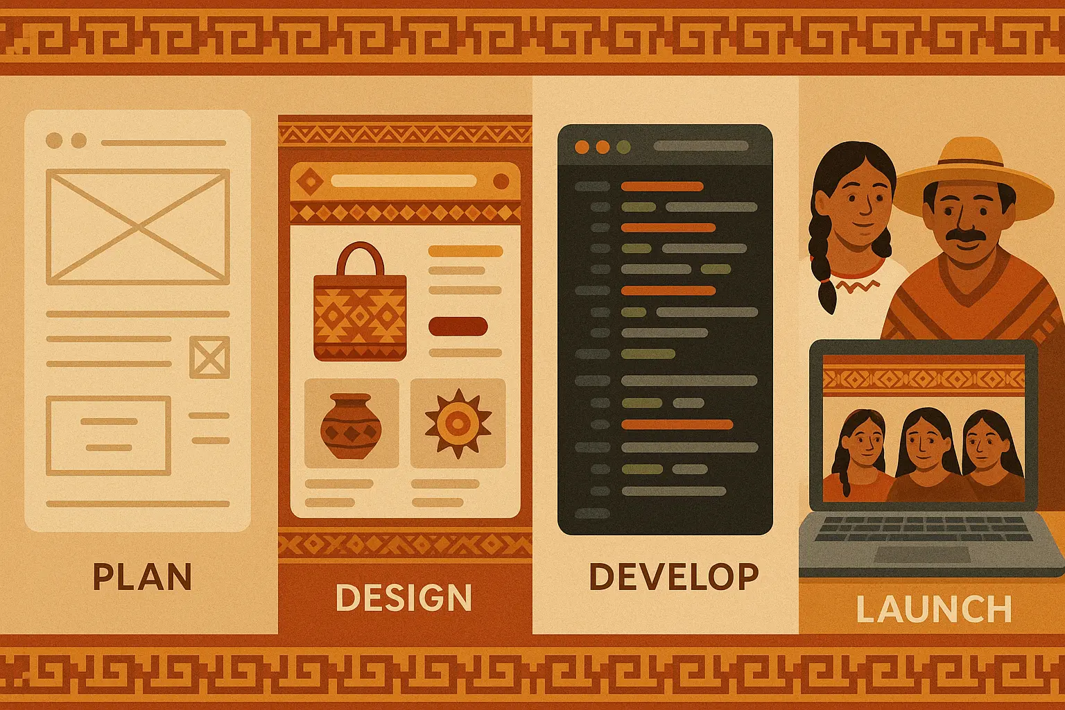 Diagrama de proceso por etapas